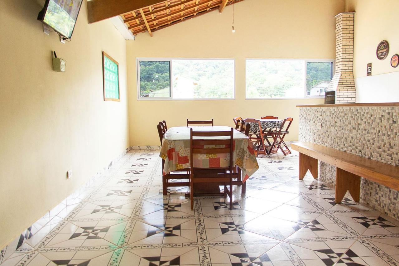 Incrivel Casa Com Churrasqueira Em Ubatuba, Sp 외부 사진